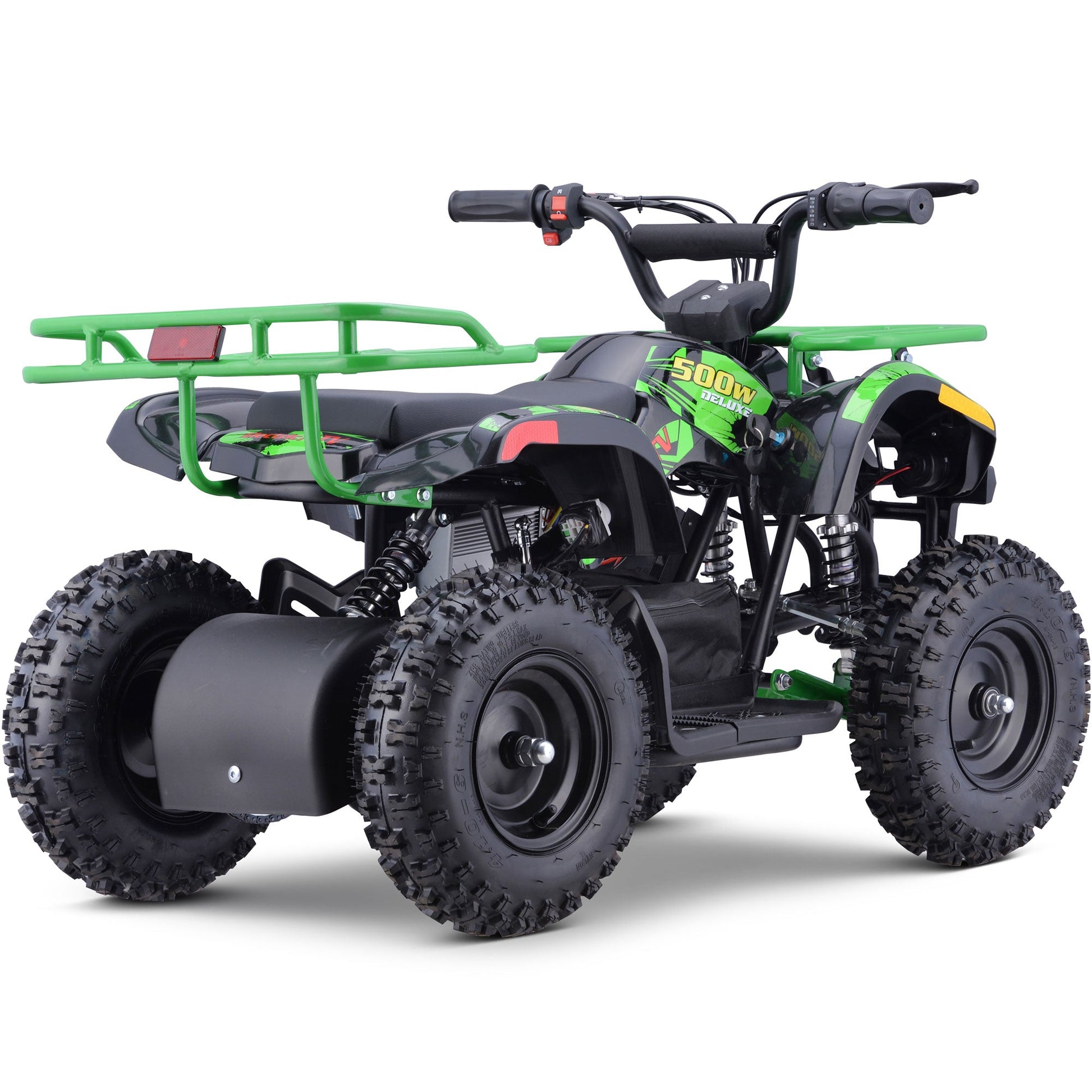 MotoTec Sonora 36v 500w Kids ATV Green - Image 3