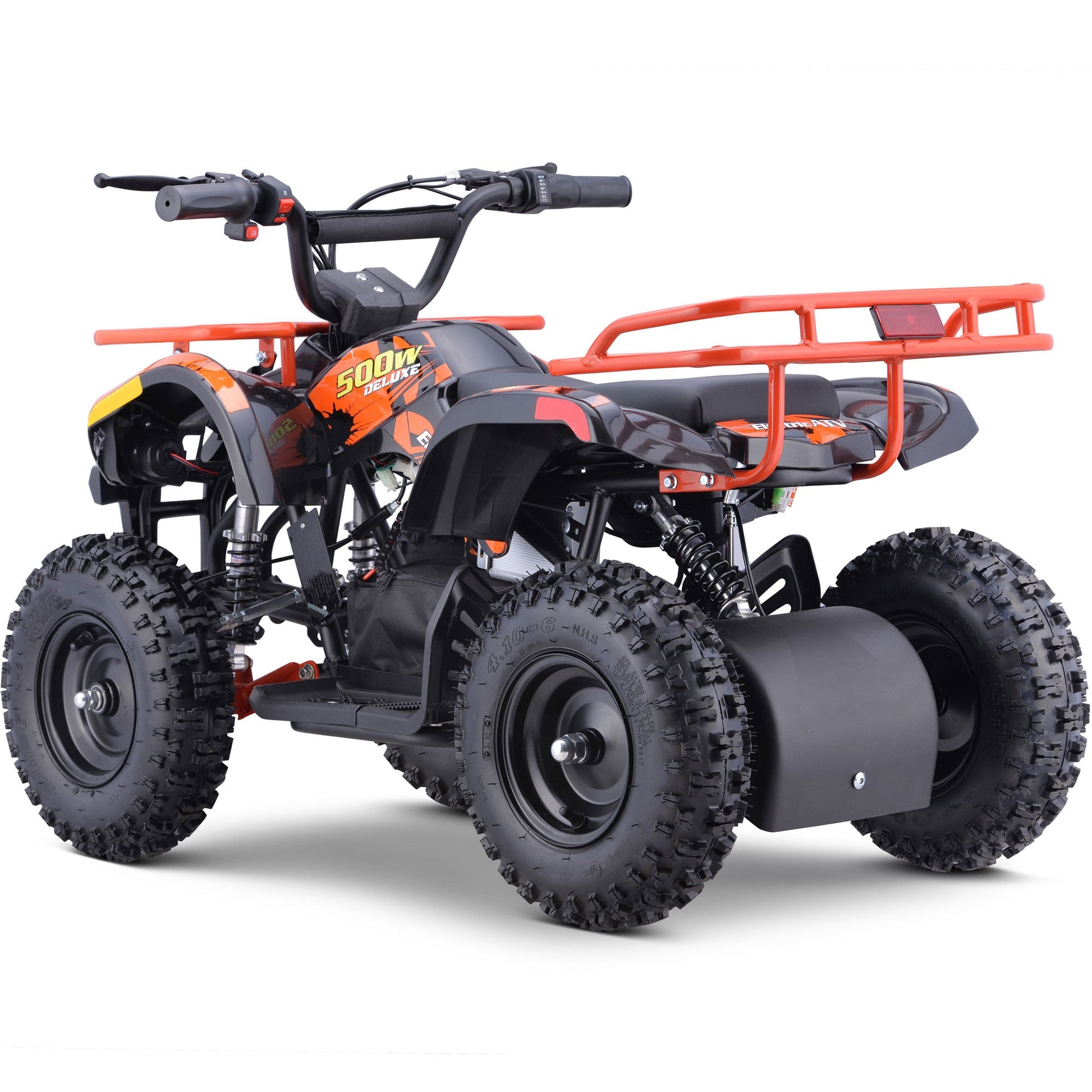 MotoTec Sonora 36v 500w Kids ATV Orange - Image 4
