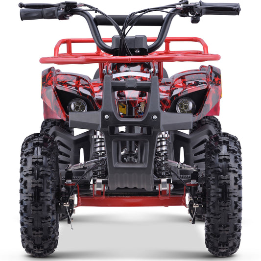 MotoTec Sonora 36V Kids ATV 500W Red Flame Ride-On