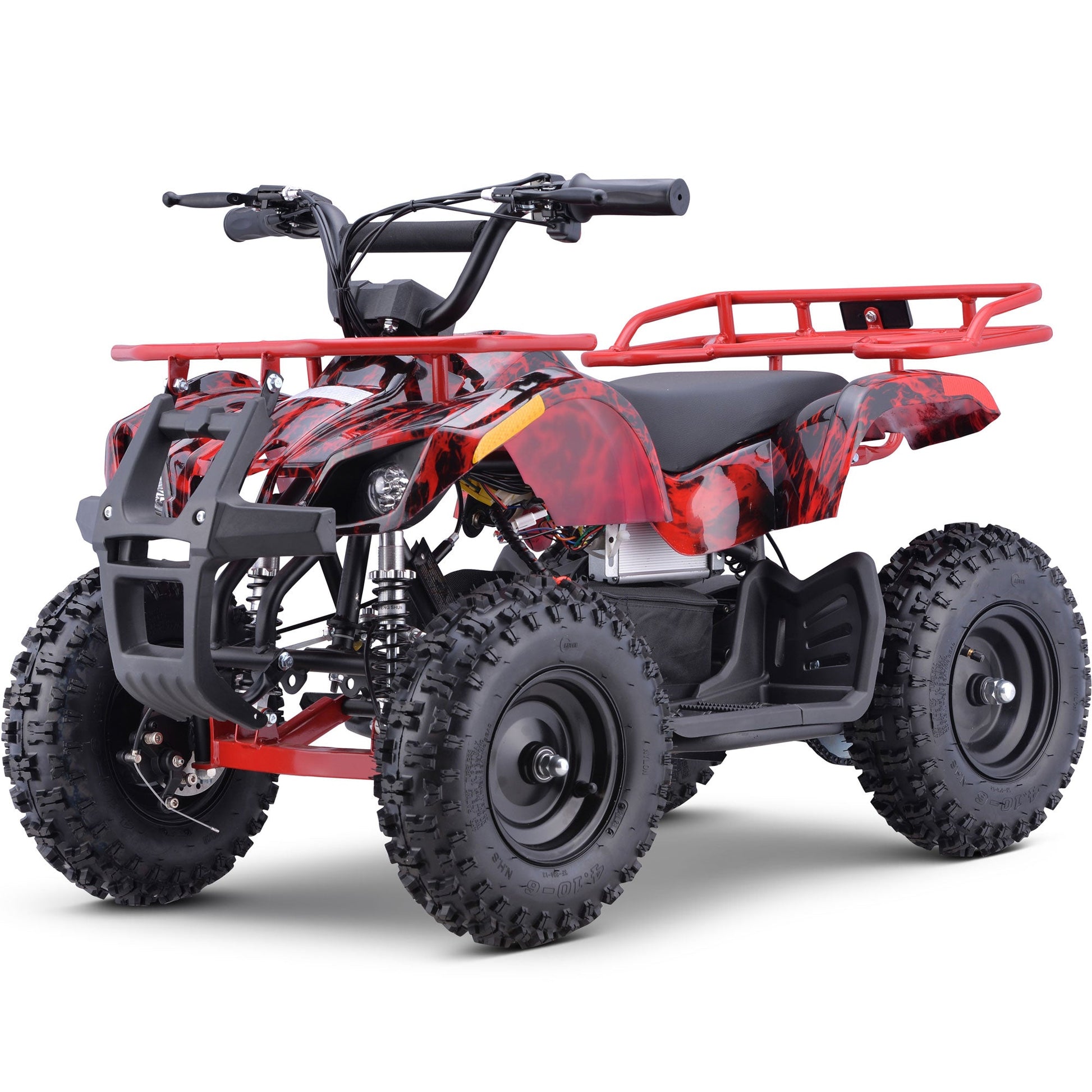 MotoTec Sonora 36v 500w Kids ATV Red Flame - Image 5