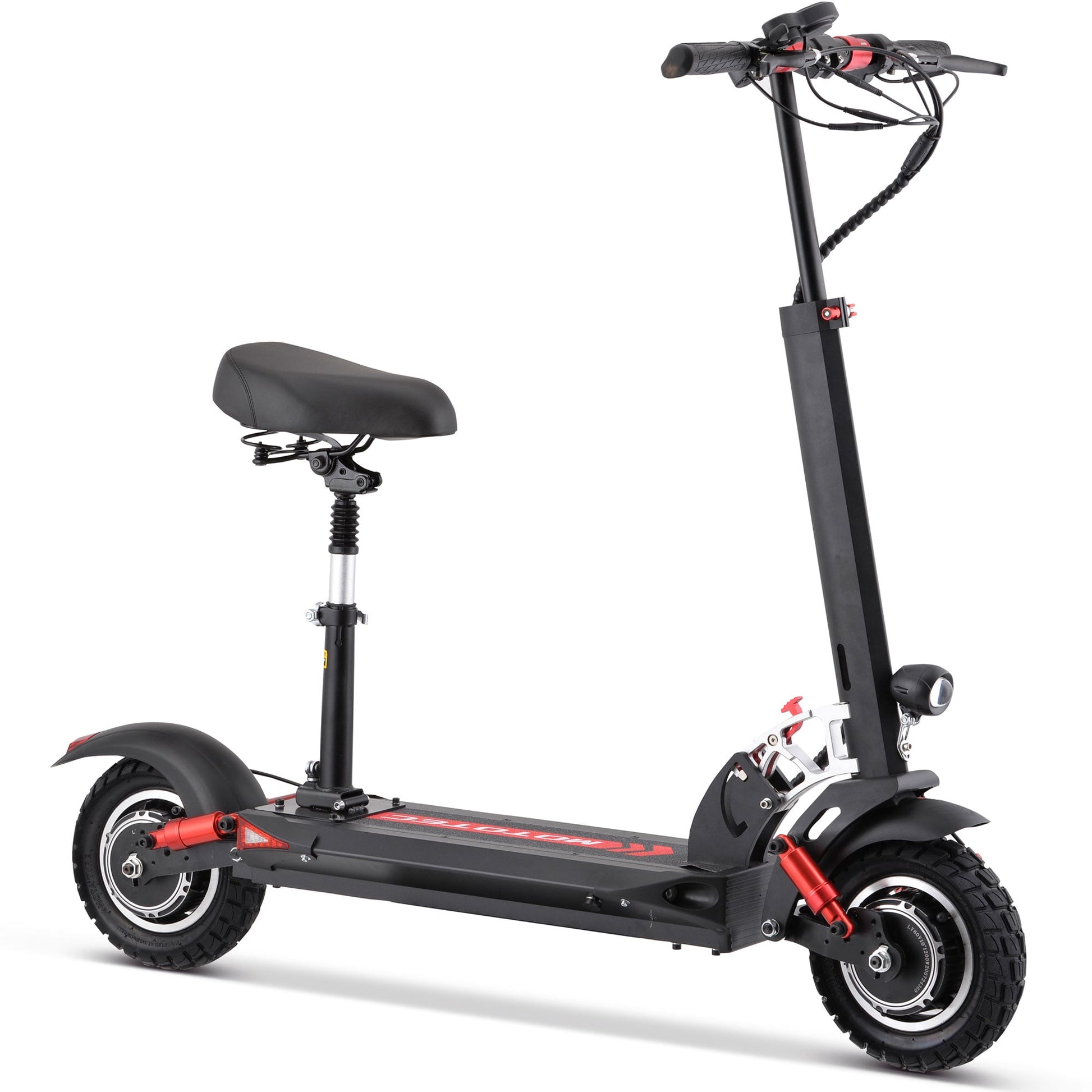 MotoTec Thor 60v 2400w Lithium Electric Scooter Black - Image 2