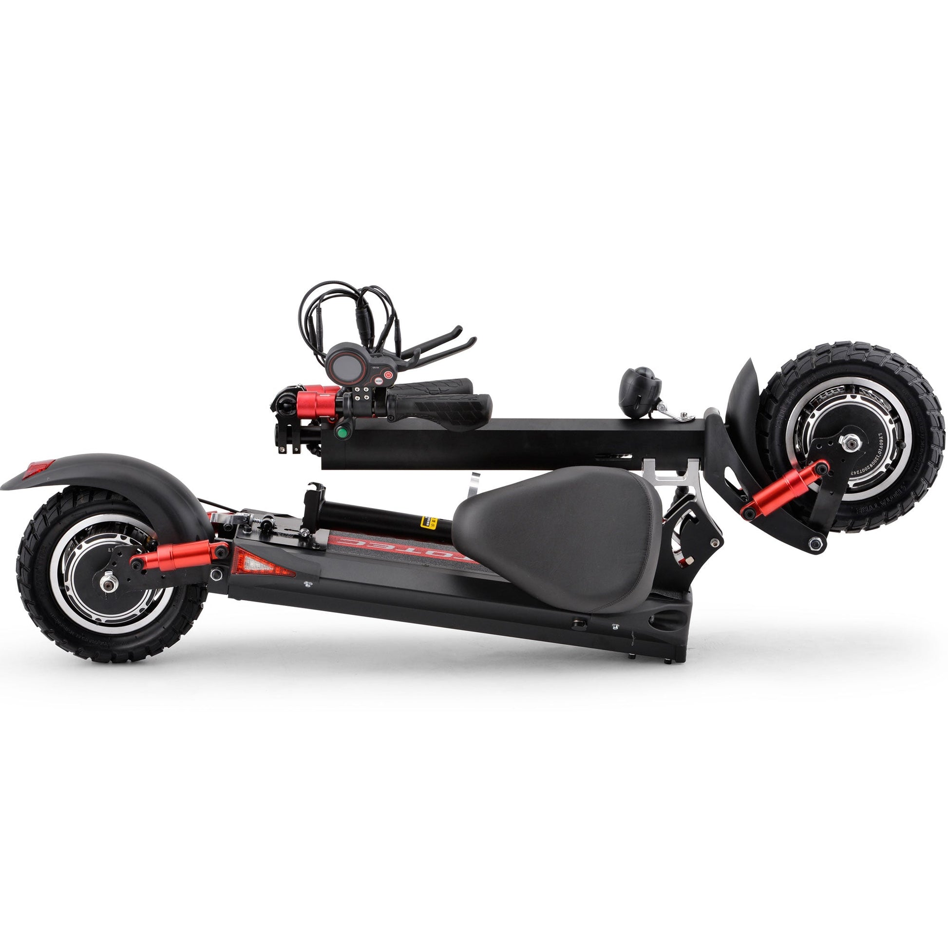 MotoTec Thor 60v 2400w Lithium Electric Scooter Black - Image 6