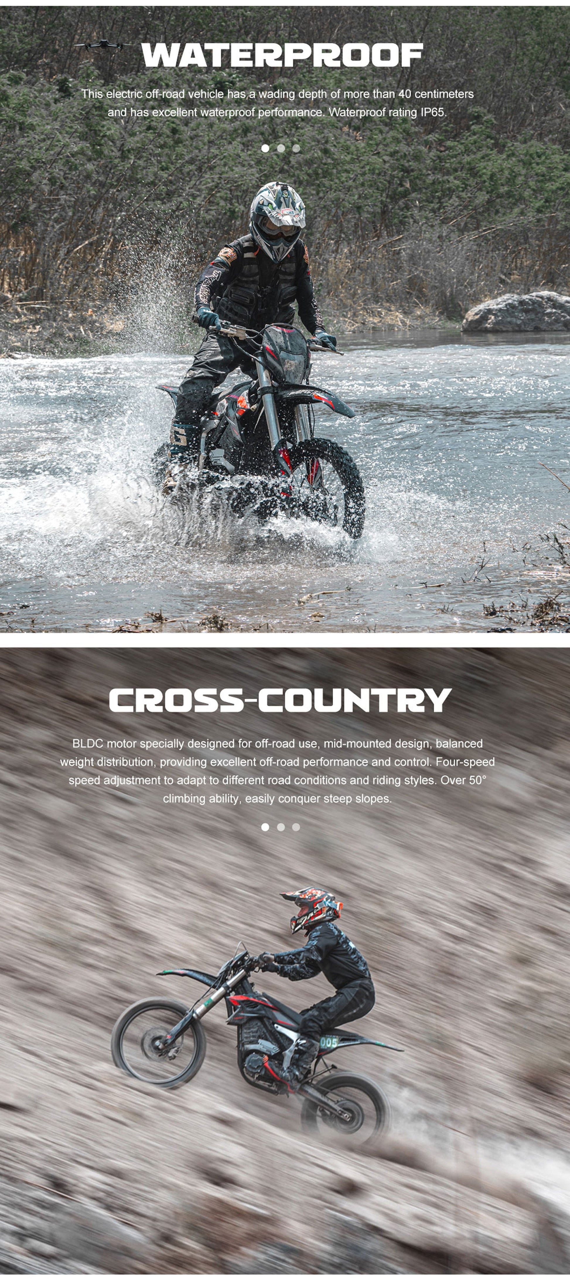 MotoTec Venom 72v 12000w 50ah Electric Dirt Bike White - Image 28