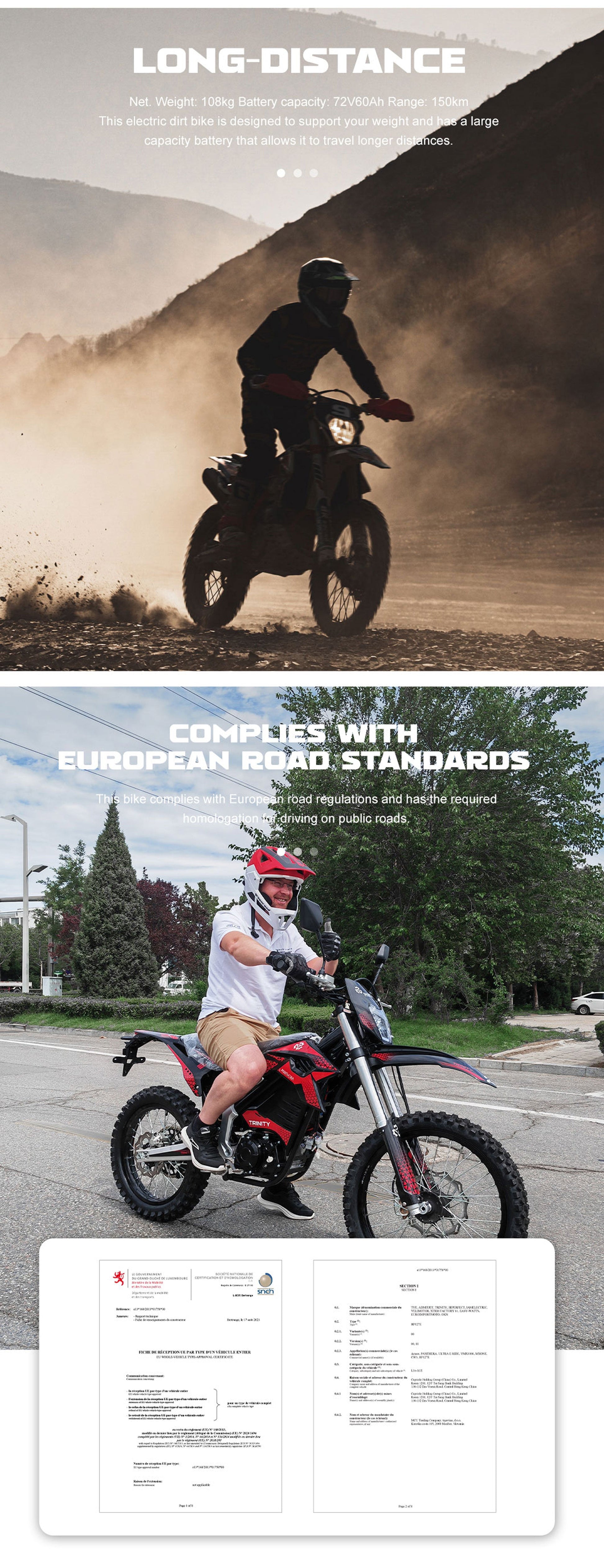 MotoTec Venom 72v 12000w 50ah Electric Dirt Bike White - Image 29