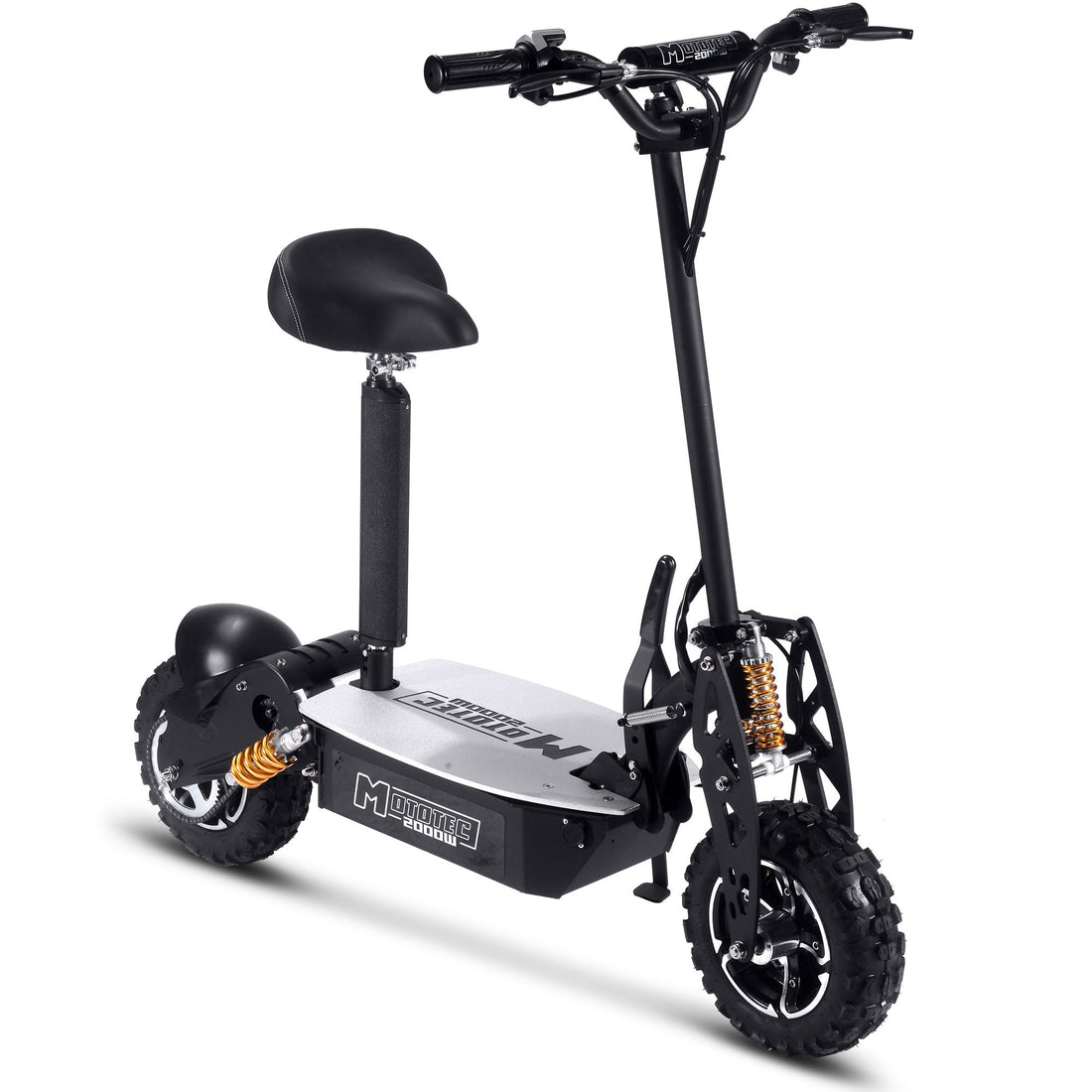 MotoTec 2000w Electric Scooter Black