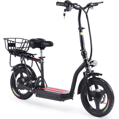 MotoTec Cruiser 48v 350w Electric Scooter in Black