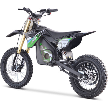 MotoTec 36v Pro Electric Dirt Bike 1000w Lithium Green