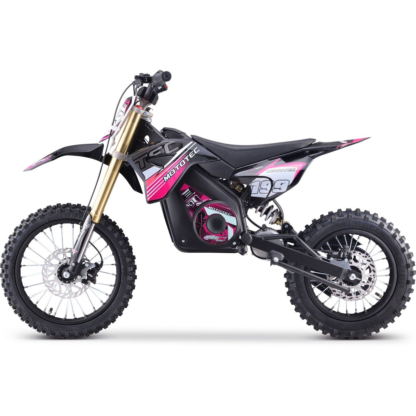 MotoTec 36v Pro Electric Dirt Bike 1000w Lithium Pink