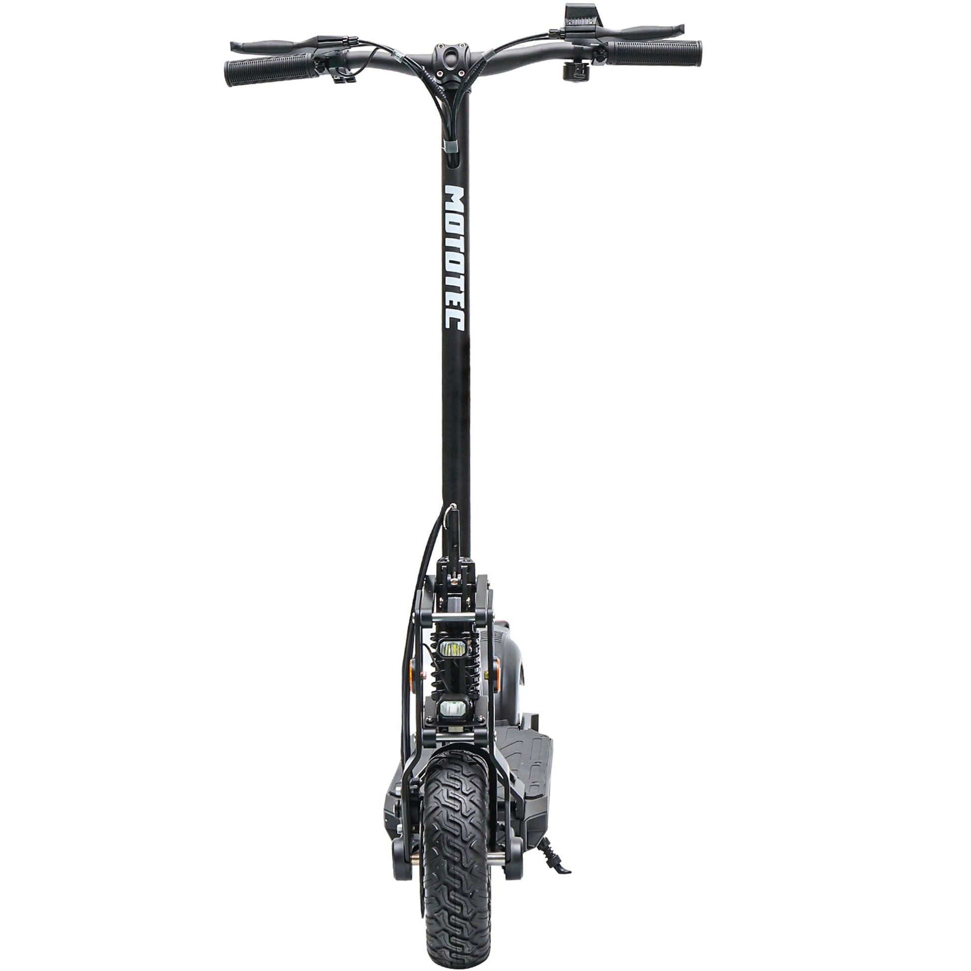 MotoTec Free Ride 48v 600w Lithium Electric Scooter Black - Image 5