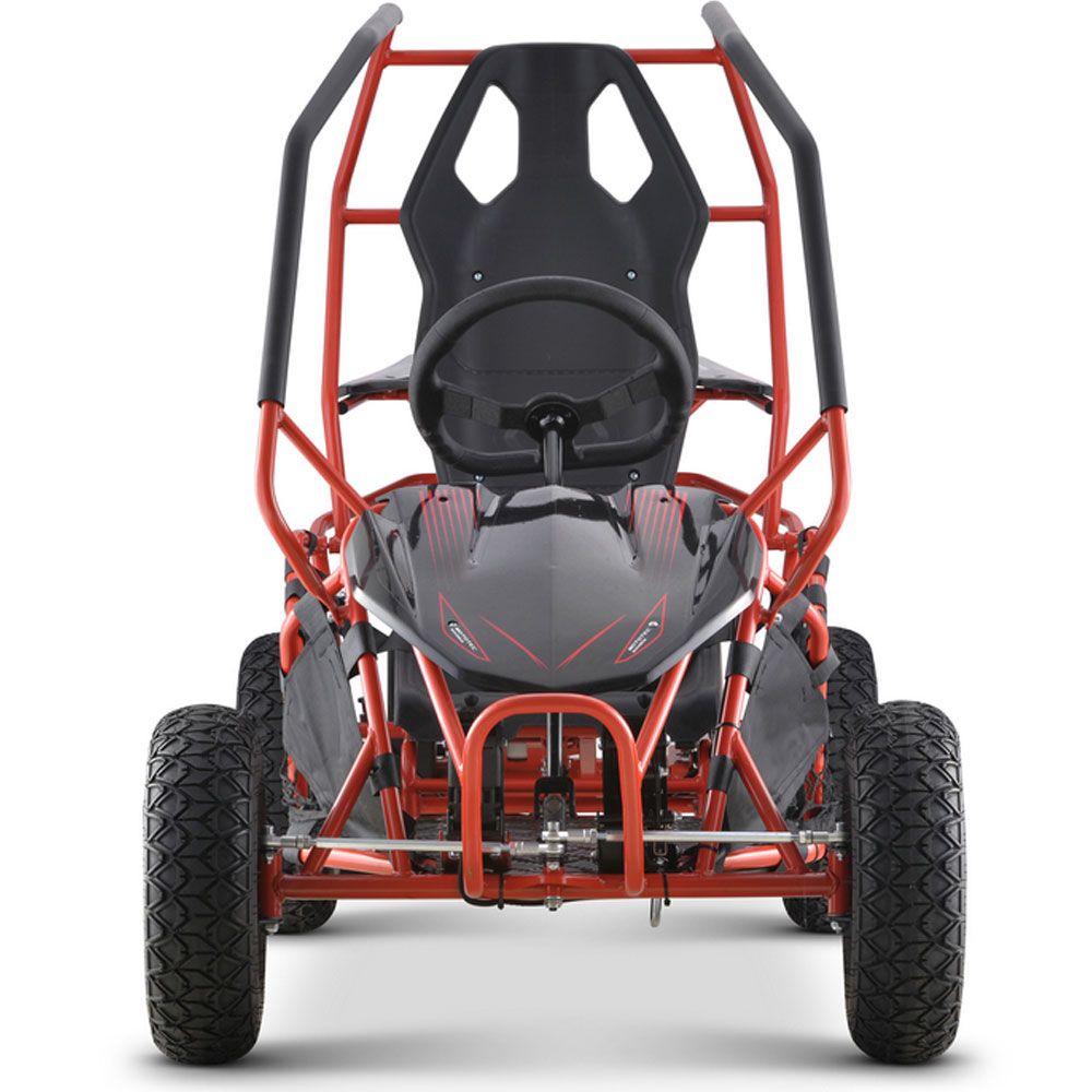 MotoTec Maverick Go Kart 36v 1000w Red - Image 3