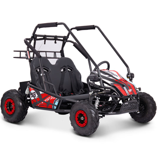 MotoTec Mud Monster XL 72V 2000W Go Kart Red