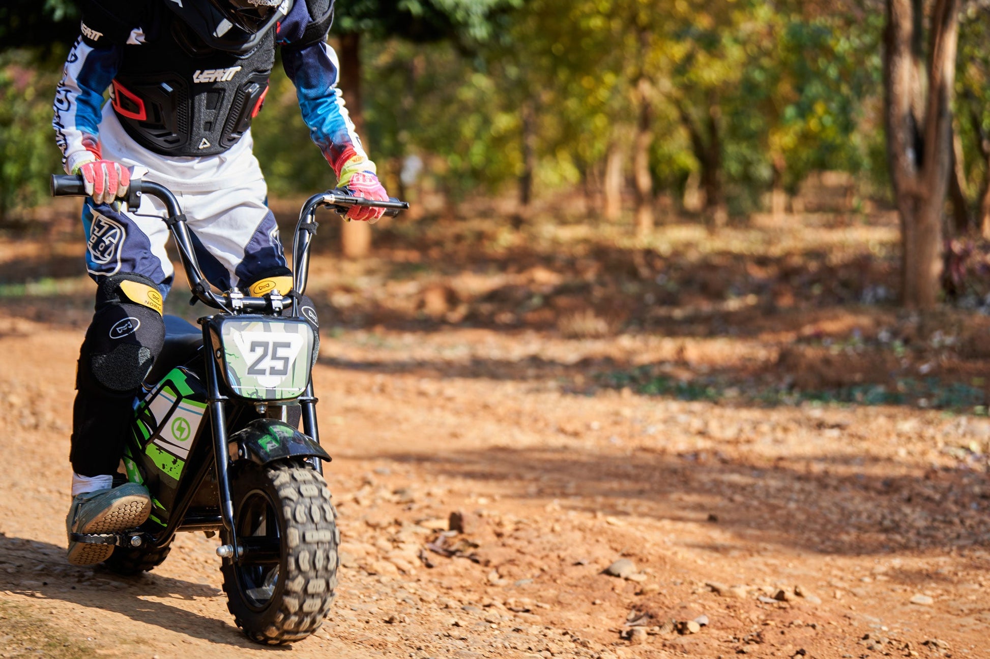 MotoTec 24v 250w Electric Mini Bike Black - Image 11