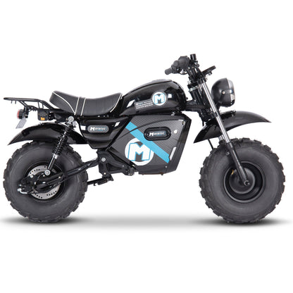 MotoTec 60v 1500w Electric Minibike Lithium Black