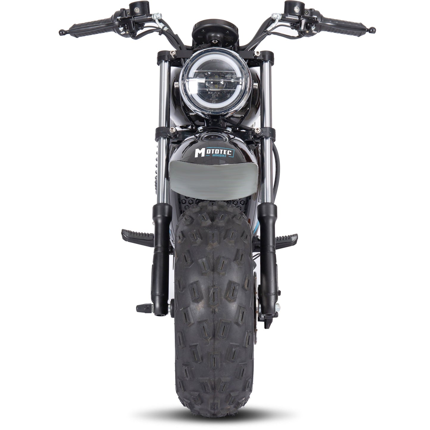 MotoTec 60v 1500w Electric Minibike Lithium Black