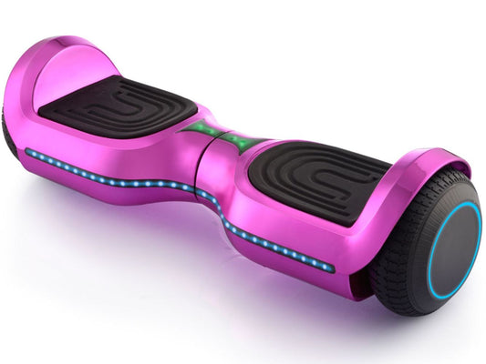 Pink MotoTec Hoverboard 6.5in Wheels with Bluetooth & LEDs