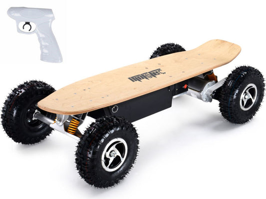 MotoTec Roadster 48V 500W Electric Skateboard Grey