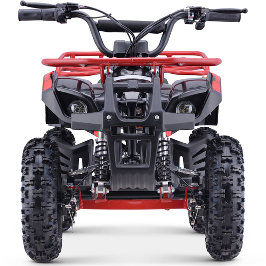 MotoTec Sonora 36V 500W Kids ATV Red – Electric Mini Quad