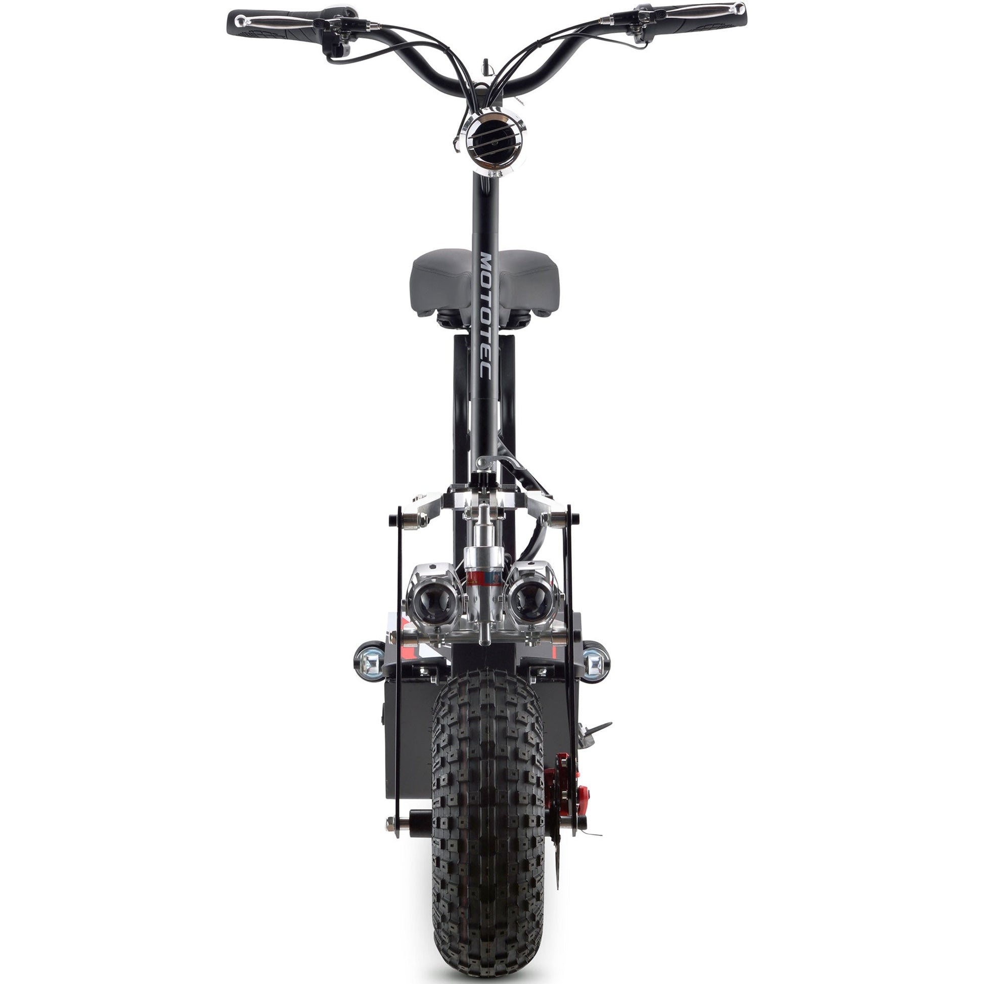 MotoTec Vulcan 48v 1600w Electric Scooter Black - Image 6